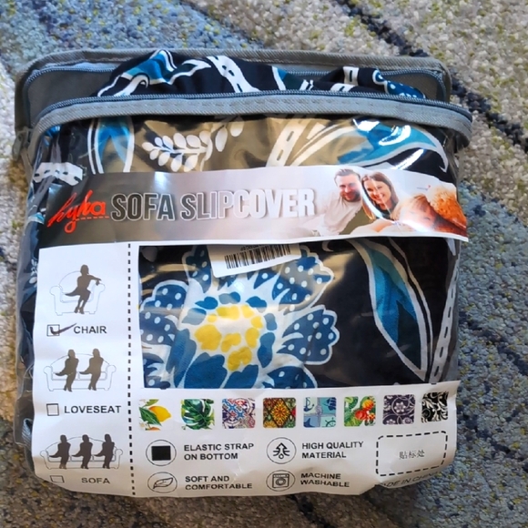 Other - Floral Chair Slipcover